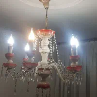 لوستر شیشه ای قدیمی|لوستر و چراغ آویز|تهران, ابوذر|دیوار