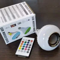 اسپیکر طرح لامپ رنگی