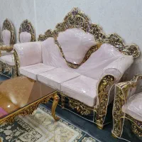 مبل مصری سلطنتی|مبلمان خانگی و میز عسلی|نسیم‌شهر, |دیوار