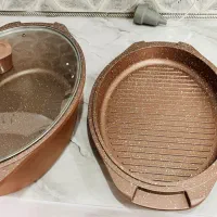 سرویس قابلمه ۱۳ پارچه نو|ظروف پختوپز|قرچک, پویینک|دیوار