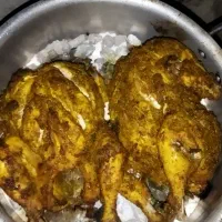 مرغ نمکی خانگی