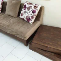 مبل ال به همراه میز وسط