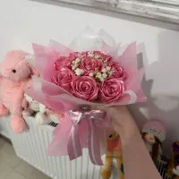 گل رز ربانی|گل مصنوعی|ارومیه, |دیوار