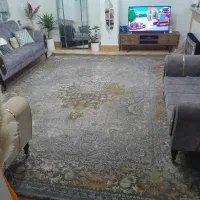 مبل ۷نفره با میز جلو مبلی با۳عددعسلی