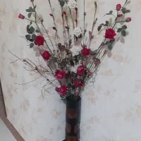 گلدان چوبی