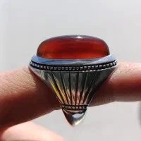 انگشتر بادومی