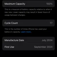 اپل iPhone 16 Pro با حافظهٔ ۲۵۶ گیگابایت