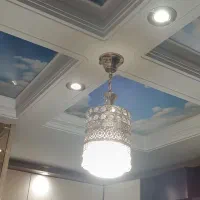 لوستر بدون لامپ