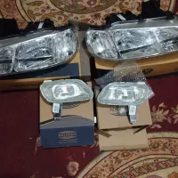چراغ جلو و مه شکن جلو پژوپارس نووپلمپ