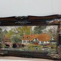 تابلو فرش زیبا در حد نو