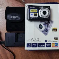 دوربین دیجیتال Sony DSC-W80 (7.2MP) ژاپن