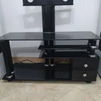 میز تلویزیون شیشه ای مدل انتیک سالم|میز تلویزیون|رشت, لاکان شهر|دیوار