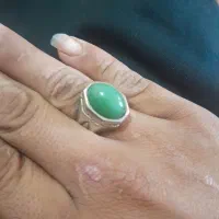 انگشتر یشم صابونی