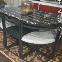 میزغذاخوری ۶نفره بیضی