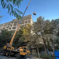 جرثقیل ۲۰تنی بوم بلند کل کرج