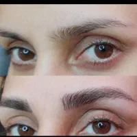 مدل تتو ابرو شیدلب بن مژه خط چشم|خدمات آرایشگری و زیبایی|فردیس, فردیس|دیوار