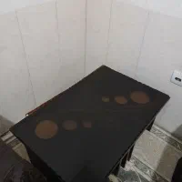 میز جلو مبلی و چهار عدد عسلی