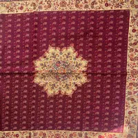 ترمه عدل مدل گل فرنگ