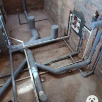 لوله کشی آب و فاضلاب ساختمان لوله‌کشی تاسیسات