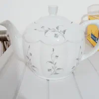 قندان/قوری/استکان اصل فرانسه|ظروف سرو و پذیرایی|مهاباد (آذربایجان غربی), |دیوار