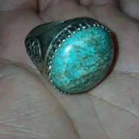 انگشتر نقره فیروزه قدیمی و خاص
