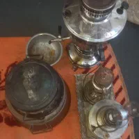 چراغ گرسوزومس وسماوروچراغ دستی سالم|کلکسیون اشیاء عتیقه|سبزوار, شرق کال میانی|دیوار