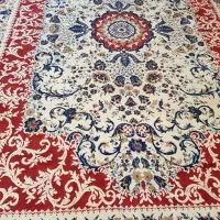 فرش ۹متری زمینه کرم