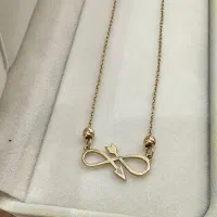 گردنبند پاپیون بدون اجرت