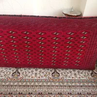 فروش دو جفت پشتی ترکمنی دستباف بزرگ
