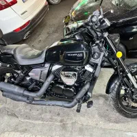 موتورسیکلت جهانهمراه طرح هارلی مدل ۱۴۰۳ مشکی