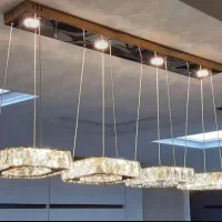 لوستر الماس.کهکشانی لاینر تیارا.AC light|لوستر و چراغ آویز|تهران, پارک شهر|دیوار
