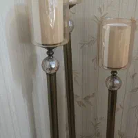 ست آباژور و شمعدان|چراغ خواب و آباژور|تهران, شهرک غرب|دیوار