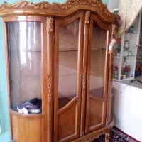 گنجه قدیمی چوب گردو سالم