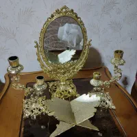 اینه هفت سین واستندچوبی جاشمعی