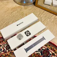 اپل واچ se 2nd gen با بند اصل اپل باطری ۱۰۰٪