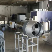 جت هیتر 110 موشکی بخاری دودکش دار گلخانه مرغداری