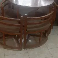 میزو صندلی نهارخوری کم جا4نفره