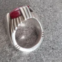 انگشتر یاقوت (synthetic  Ruby )