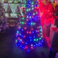 کاج کریسمس ۱۸۰ سانتی چراغ دار|گل مصنوعی|پاکدشت, پاکدشت (مامازند)|دیوار