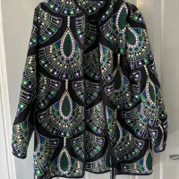 مانتو سوزندوزی،مخمل،مجلسی