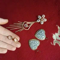 گوشواره و سنجاق سینه