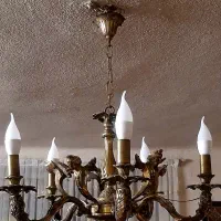 یک جفت لوستربرنزهرکدام۲۰تومان