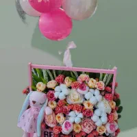 باکس گل مصنوعی