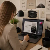 طراحی تخصصی لوگو بنرکارت‌ویزیت منولایت باکس بروشور
