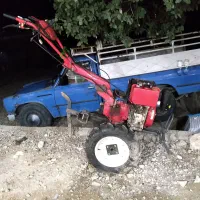 تیلر زنی باغ و زمین