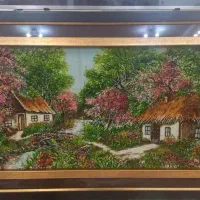 تابلو فرش دستباف دراندازه های متفاوت وقیمت متفاوت|تابلو فرش|تهران, شکوفه (عبدل آباد)|دیوار