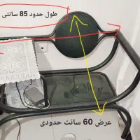 صندلی تلفن فلزی