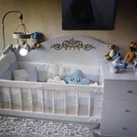 تخت خواب کودک جداشونده|تخت و صندلی بچه|اردبیل, |دیوار