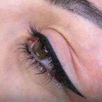 مدل خط چشم وبن مژه رایگان برای فردا