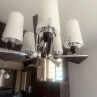 پکیج دو لوستر ۵ شعله + یک لوستر ۳ شعله + ۱۰ لامپ|لوستر و چراغ آویز|شیراز, انجیر|دیوار